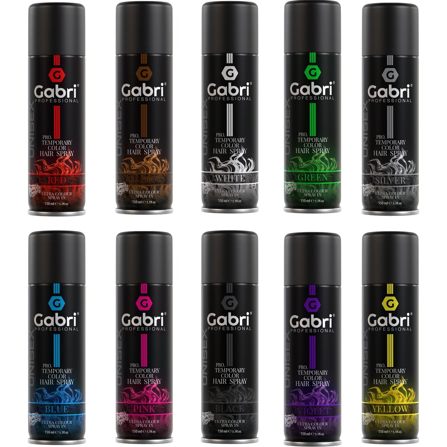 Pro Temporary Hair Color Shimmer Spray 150ml